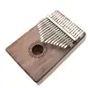17-Key Kalimba Thumb Piano – Wooden African Musical Instrument percussion 